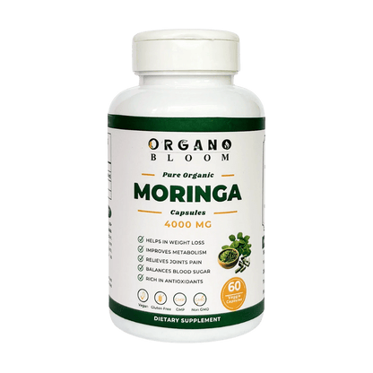 Organic Moringa Capsules 60ct