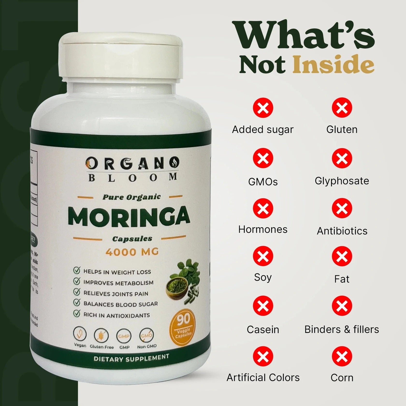 Moringa supplement for wellness